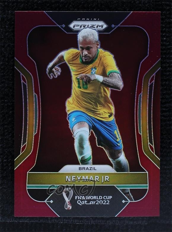 2022 Panini Prizm World Cup Qatar Maroon Prizm 21/22 Neymar Jr #32 19fe