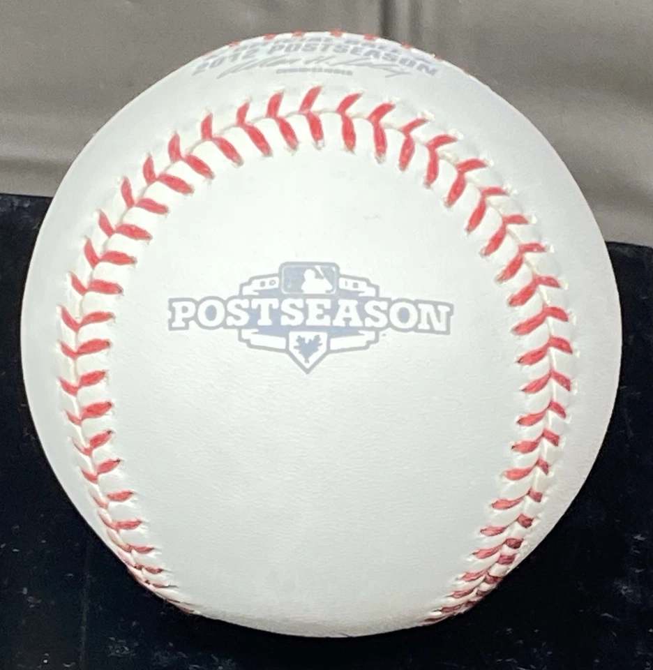 Brandon Phillips Autografiado Firmado 2012 Postemporada Rawlings Béisbol OMLB Foto 3 de 4