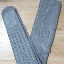 Kids Warm Ribbed Fleece Leggings, New, XL Size