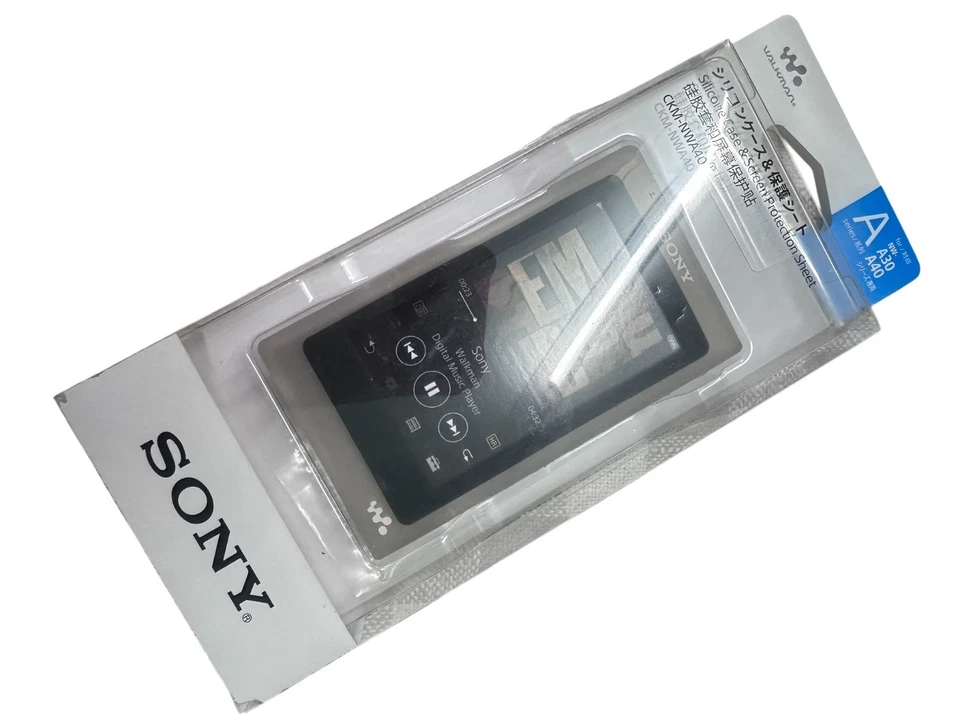 Silicone Case & screen protector For Sony Walkman NW-A40 Series CKM-NWA40 - Image 3 of 4