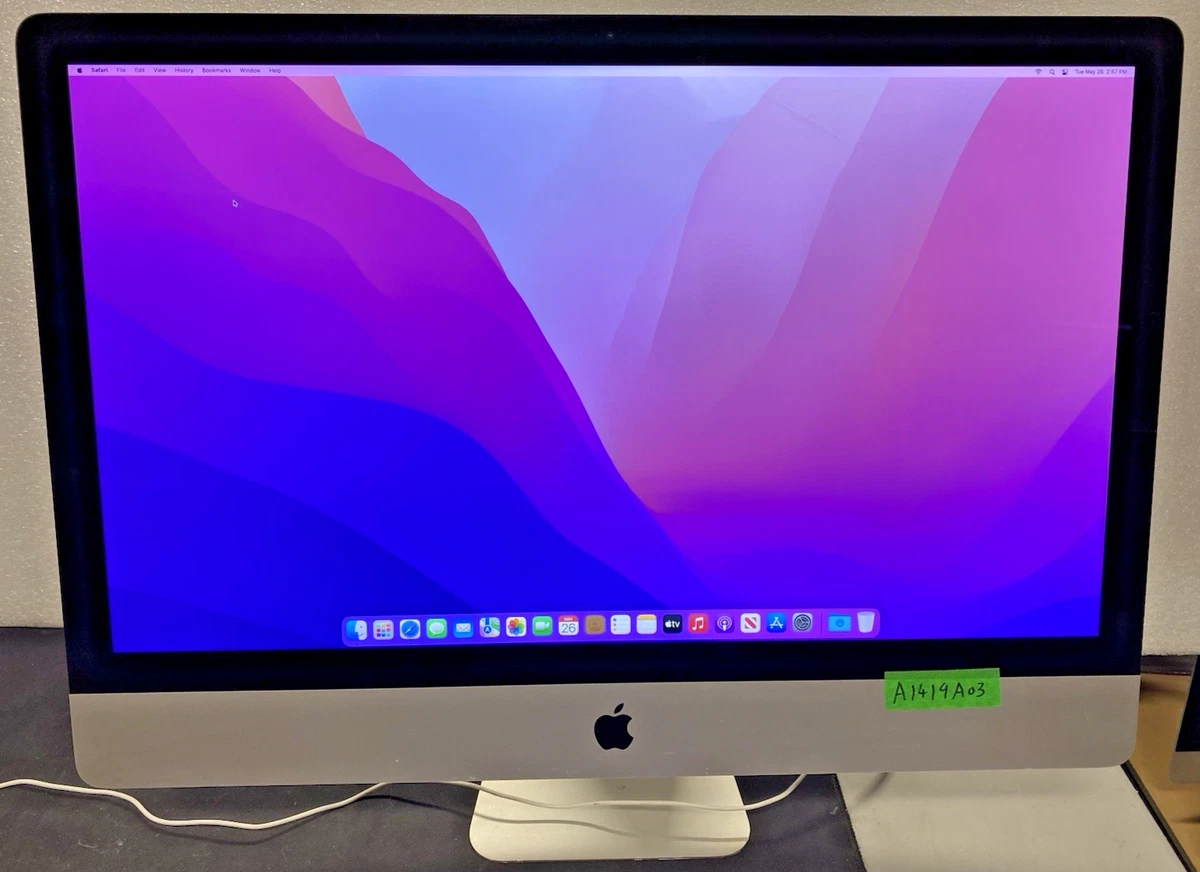 AMD Radeon Pro 575 2017 Release Year Apple Desktops & All-In-One