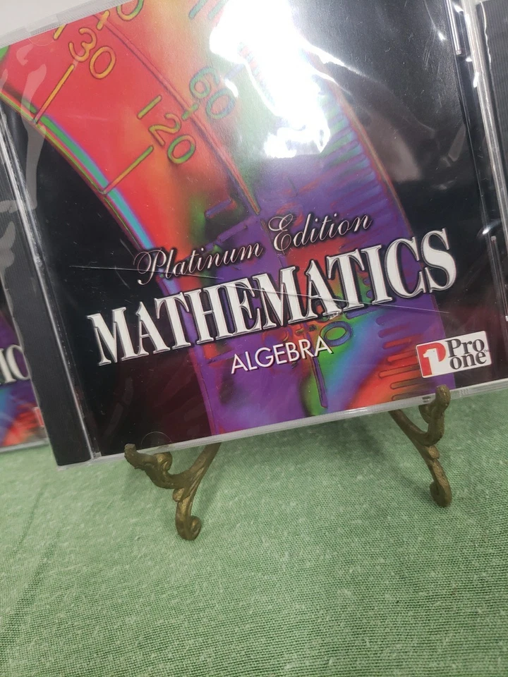 Pro One Mathematics Platinum Edition cd Rom Disc Geometry Algebra Calculus M1 - Image 3 of 3