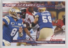 2023 Upper Deck CFL Greatness Exclusives /100 Zach Collaros Callaros #CG-ZC 1o9l