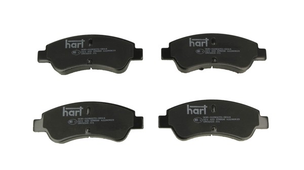 Vorderachse Hart 221 122 Bremsbelagsatz, Scheibenbremse FüR CitroËN,Ds,Opel,Peug-image