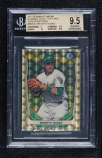 Marketplace image: 2014 Bowman Superfractor 1/1 Renato Nunez #BM-OA4 BGS 9.5 GEM MINT e8i