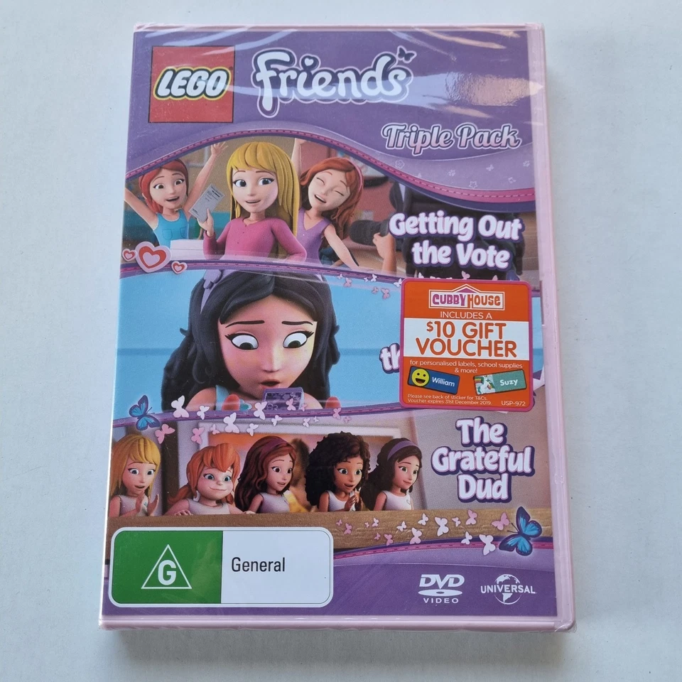 Lego Friends - Triple Pack (DVD, 2016) PAL Region 2&4 (Getting Out The Vote, The - Image 2 of 4