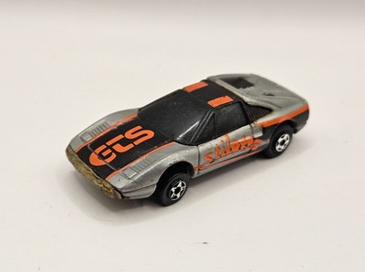 Kidco Burnin' Key Cars Ferrari 308, GTS, Silber-Schwarz, 1980