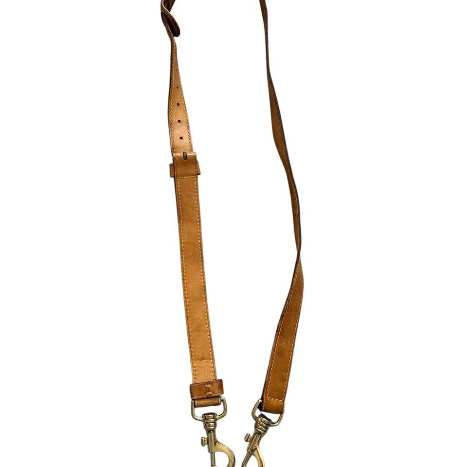 Vintage Louis Vuitton brown leather strap - Image 2 of 4
