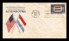 US COVER LUXEMBOURG OVERRUN COUNTRIES FDC SCOTT 912 GRIMSLAND CACHET