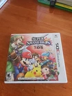 Super Smash Bros. (Nintendo 3DS, 2014) ☆ CASE & MANUAL ☆and Game