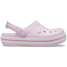 Crocs Kids Crocband Zoccoli Ballerina Rosa Taglia C12 | Originale Nuovo Con Scatola