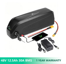 48V Hailong Lithium Ebike Battery 48V 12.5Ah Electric Bike Battery For 200-1000W