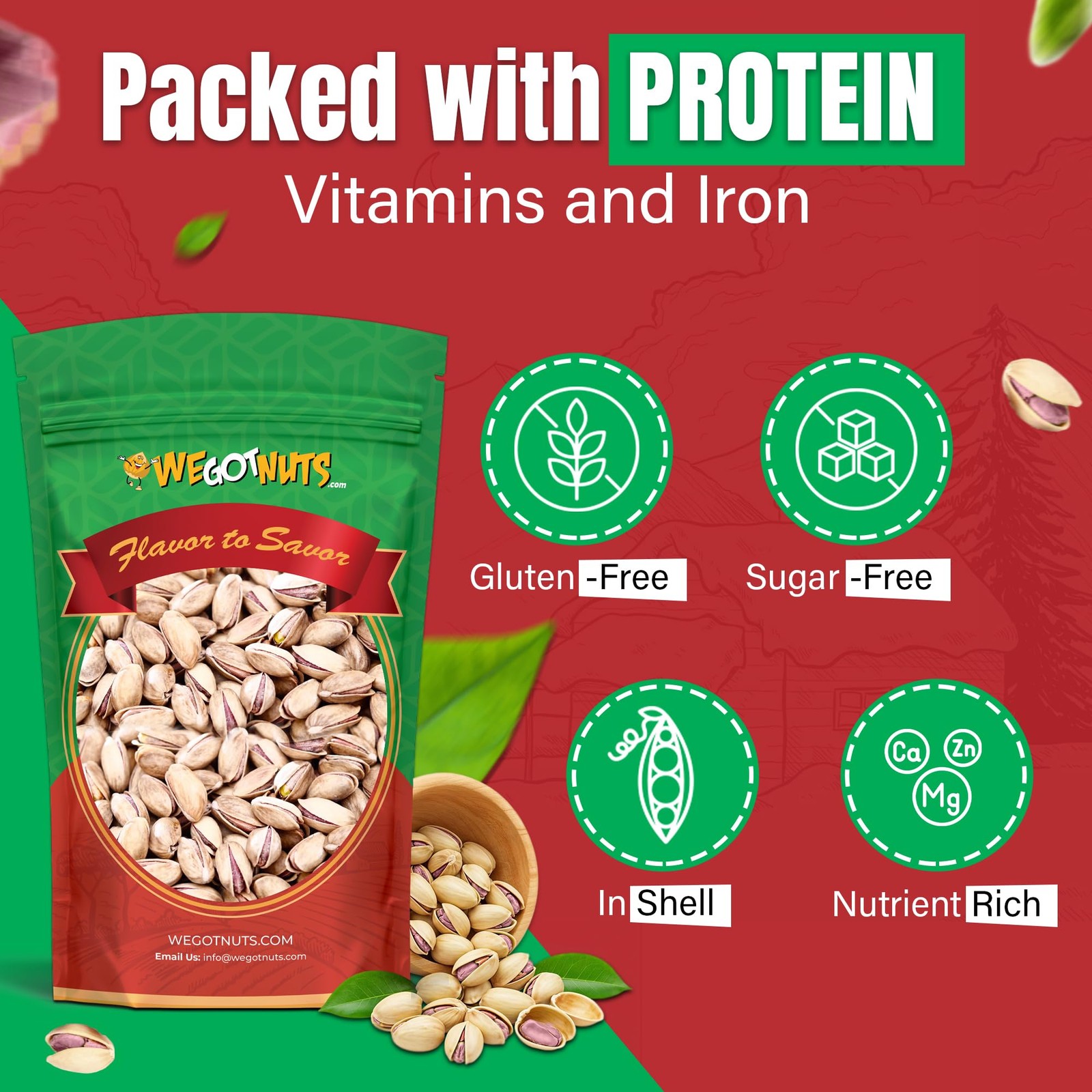 Turkish Antep Pistachios - 2.5 lbs (40oz) Premium Quality Roasted Pistachios ...