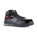 DC Work Men's Versatile Work Black and Red Composite Toe Shoe, Black