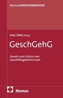 Gesetz Zum Schutz Von GeschäFtsgeheimnissen: Geschgehg Philipp Mels