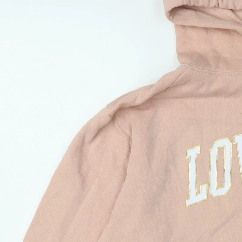 UNDERCOVER Victoria's Secret Felpa con cappuccio rosa da donna piccola