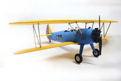 Dynam PT 17  EPO 1300mm blau PNP Stearman Doppeldecker Brushless