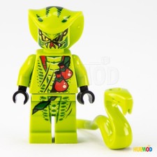 Lego Ninjago Lasha Serpentine Serpiente Minifigura Minifigura Venomari Scout 9562 9447