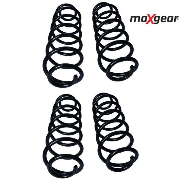 2X Fahrwerksfeder Maxgear 60-1134D 2 Federn Satz Federnsatz FüR Ford-image