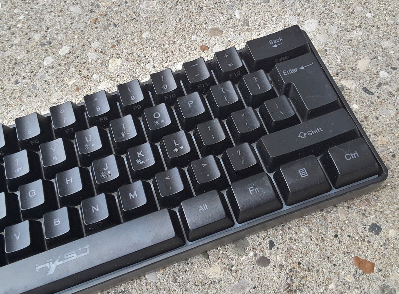 HXSJ L500 Gaming Keyboard Wireless USB Compact BT5.0 2.5G Dual Mode