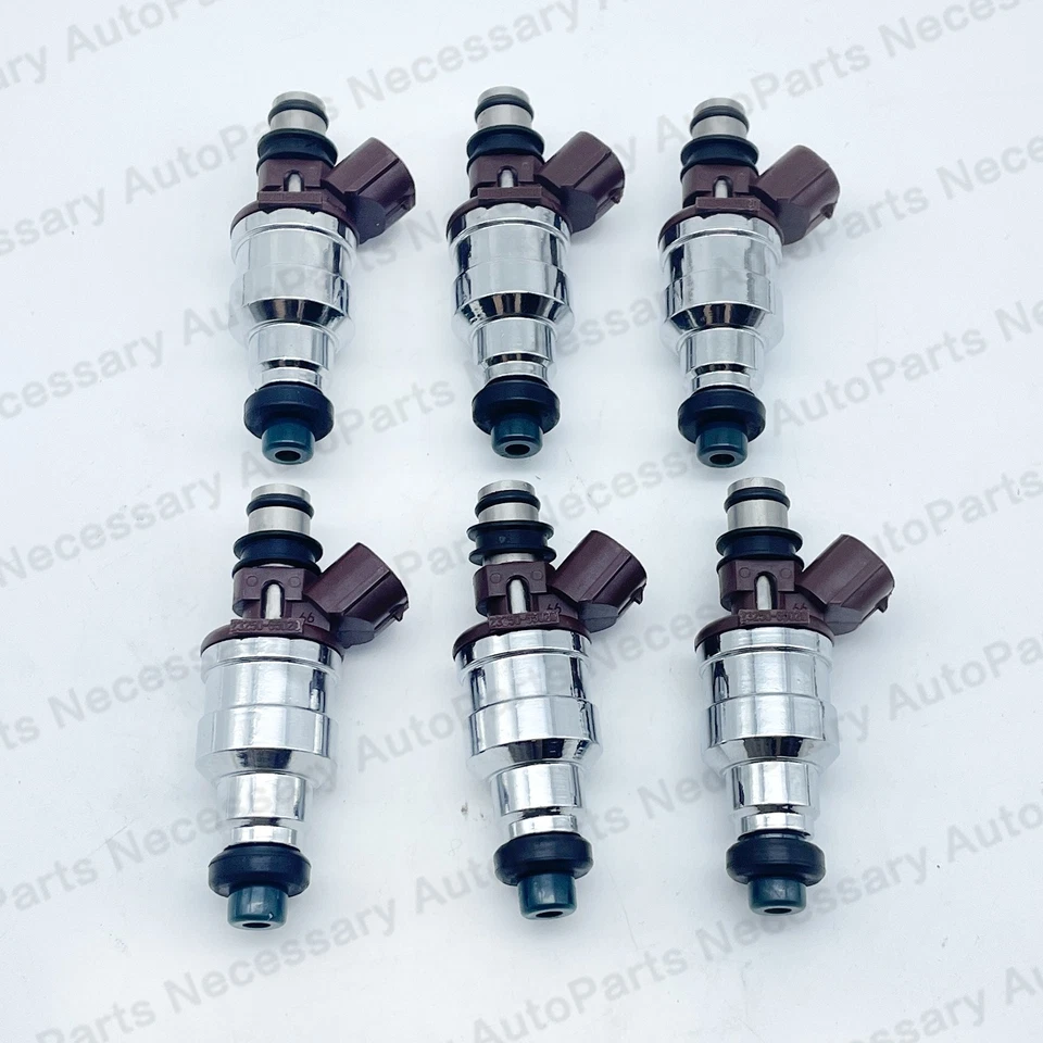 FOR 1989-1995 Toyota Pickup 4Runner T100 3.0L V6 Denso 6 FUEL INJECTORS Foto 3 de 4