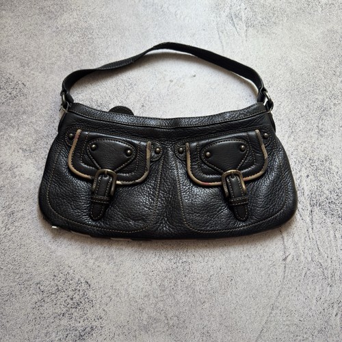 Burberry Vintage Leder Handtasche Luxus Streetwear Vintage 1990-2000er Jahre - Bild 4 von 14