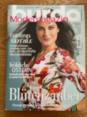 Burda Modemagazin 3/2008 neu und vollständig