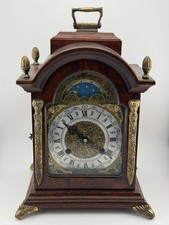 Franz Hermle Mantel Clock Westminster Chime Key Wind Germany 130-070