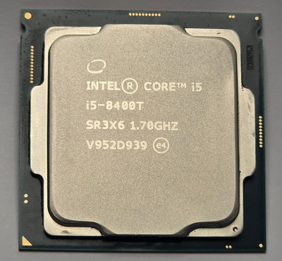 Intel  Core  i5-8400T Prozessor CPU 9 MB Cache, bis 3,30 GHz 35 w LGA1151