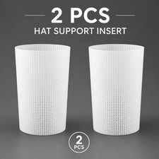 Hibachi Chef Hat Support Insert 2 Pack Mesh Liner for Tall Chef Hats