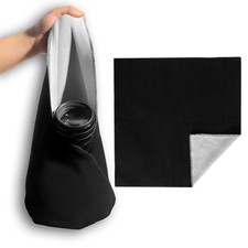 Protective SelfAdhesive Cloth Camera Wrap 17.7x17.7 Inch AntiScratch Pouch