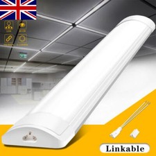 Led Batten Light Linkable 4FT 5FT 6FT 8FT Daylight Fluorescent Light Garage Lamp