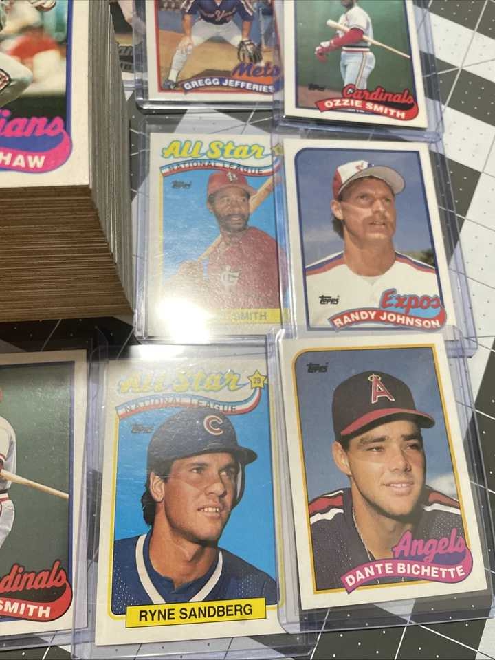 The Topps Co, Inc. 1989 - lote MLB Foto 2 de 4