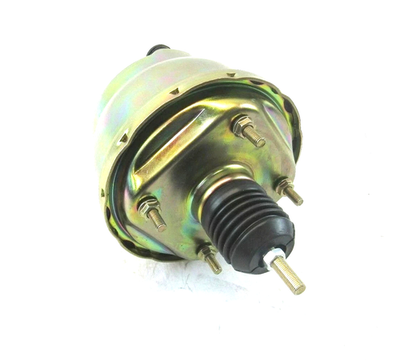 #ad #ad 7quot; Dual Diaphragm Power Brake Booster Zinc Zink Street Rod Firewall Under Floor $54.87