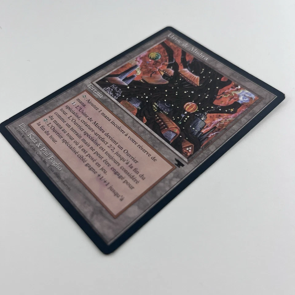 MTG Mishra's Factory Fall Antiquities French Usine de Mishra Magic Card Ships $0 - Image 3 of 4