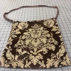 Excellent Repro 19th Century Civil War era Carpet Bag style Haversack, SZ 13"