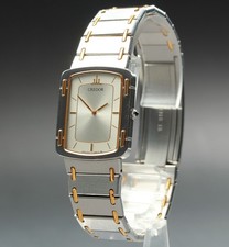 Vintage 1995 N MINT Seiko Credor 2F70-5590 18K Two Tone Quartz Men's Watch JAPAN