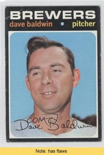 1971 Topps Dave Baldwin #48 READ m5x