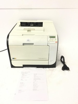 HP LaserJet Pro 400 Color M451dn CE957A Duplex Network USB 1,929 Pages WORKING