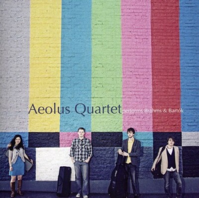 Aeolus Quartet Performs Brahms & Bartok String Quartets CD