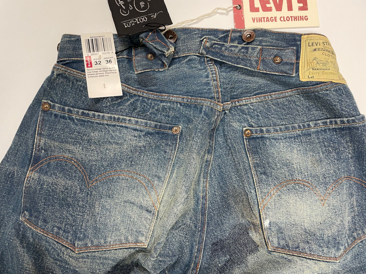 Levis Vintage Clothing LVC Vault Piece 1915 201 Jeans Levi's Levis Vintage Clothing LVC Vault Piece 1915 201 Jeans Levi's