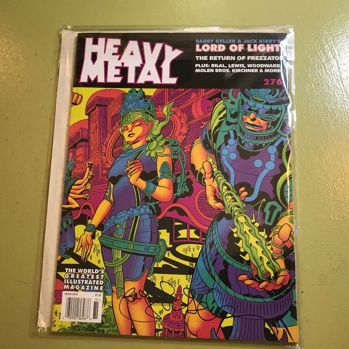 Heavy Metal #276 Lord of Light 2015 Jack Kirby Barry Geller