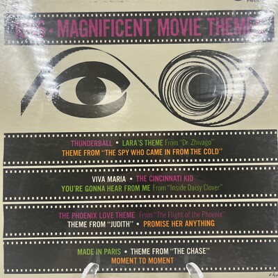 Bobby Byrne And His Orchestra - 1966 Magnificent Movie Themes LP RS 894 SD NEW