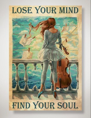 Music Vertical Poster. Lose My Mind Find My Soul Poster. Motivational Quotes ...