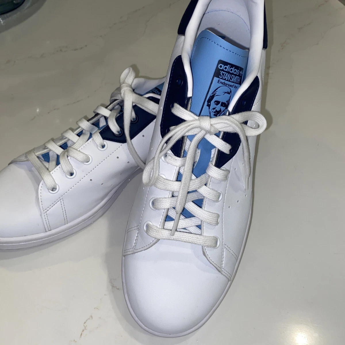 stan smith blue and white