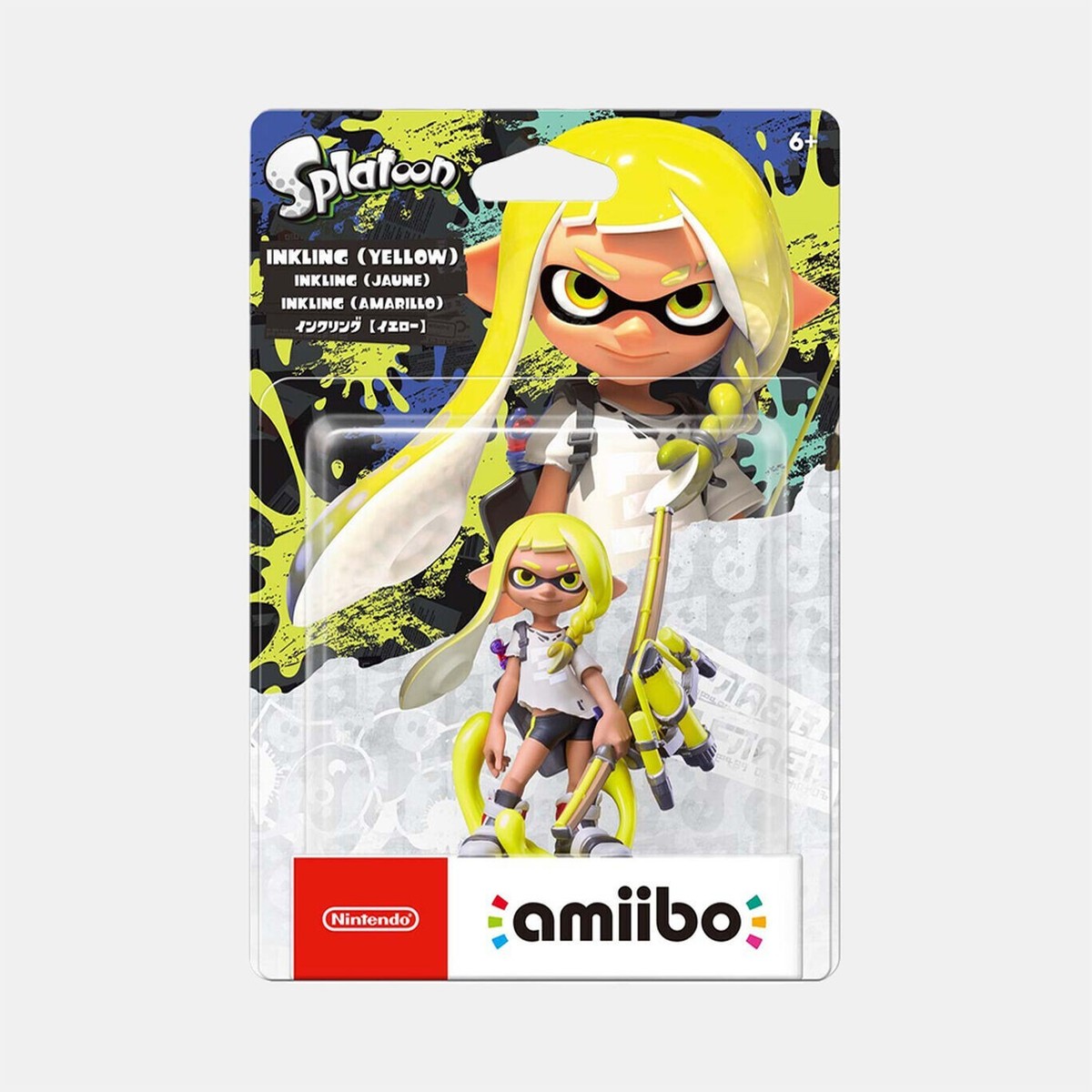 Nintendo switch Amiibo Splatoon 3 Inkling Girl - yellow - ship