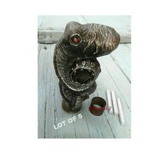 Handmade Antique Solid Aluminum Octopus Head Handle Wooden Cane Walking Stick