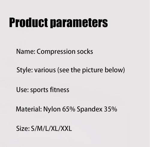 20-30 mmHg Compression Socks Men Women Calf High Medical Anti Fatigue Stockings - Picture 7 of 12