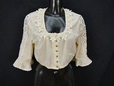 Size 42 dirndl blouse sweet blouse for dirndl with great lace costume blouse B8561