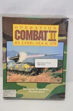 NEW Operation Combat II By Land Sea & Air IBM 3.5" Computer Game Merit Software